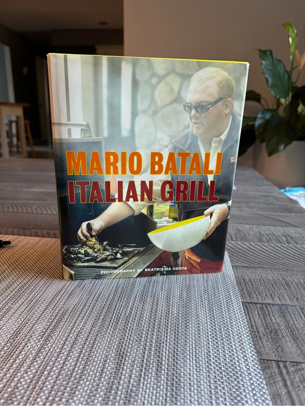 Italian Grill Cookbook - Bright Yellow Cover